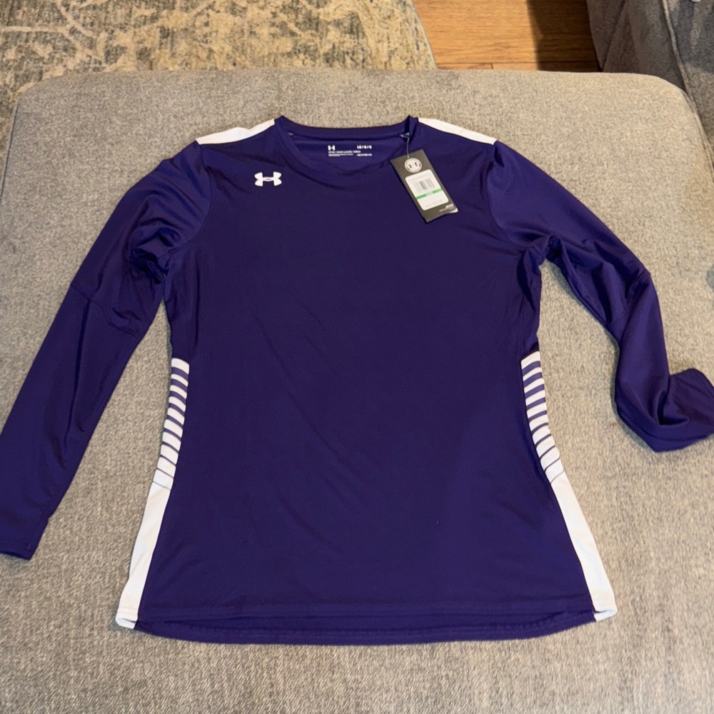 Under Armour Deep Purple Long Sleeve Top